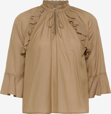 Kaffe Блузка 'Flora' в Бежевый: спереди