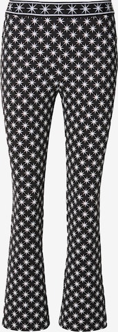 Marc Cain Bootcut Housut värissä musta: etupuoli