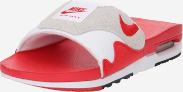 Nike SportswearNatikače s potpeticom 'AIR MAX 1 SLIDE' - bijela boja: prednji dio