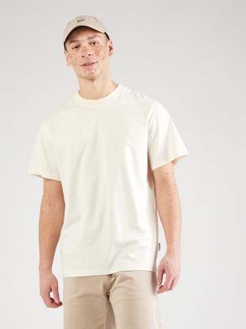 T-Shirt Iriedaily en blanc : devant