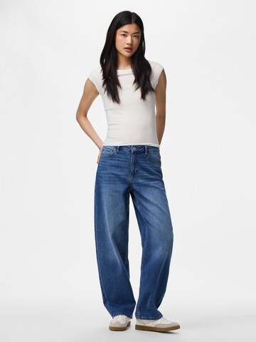 PIECES Baggy Jeans 'PCGRACE' in Blue