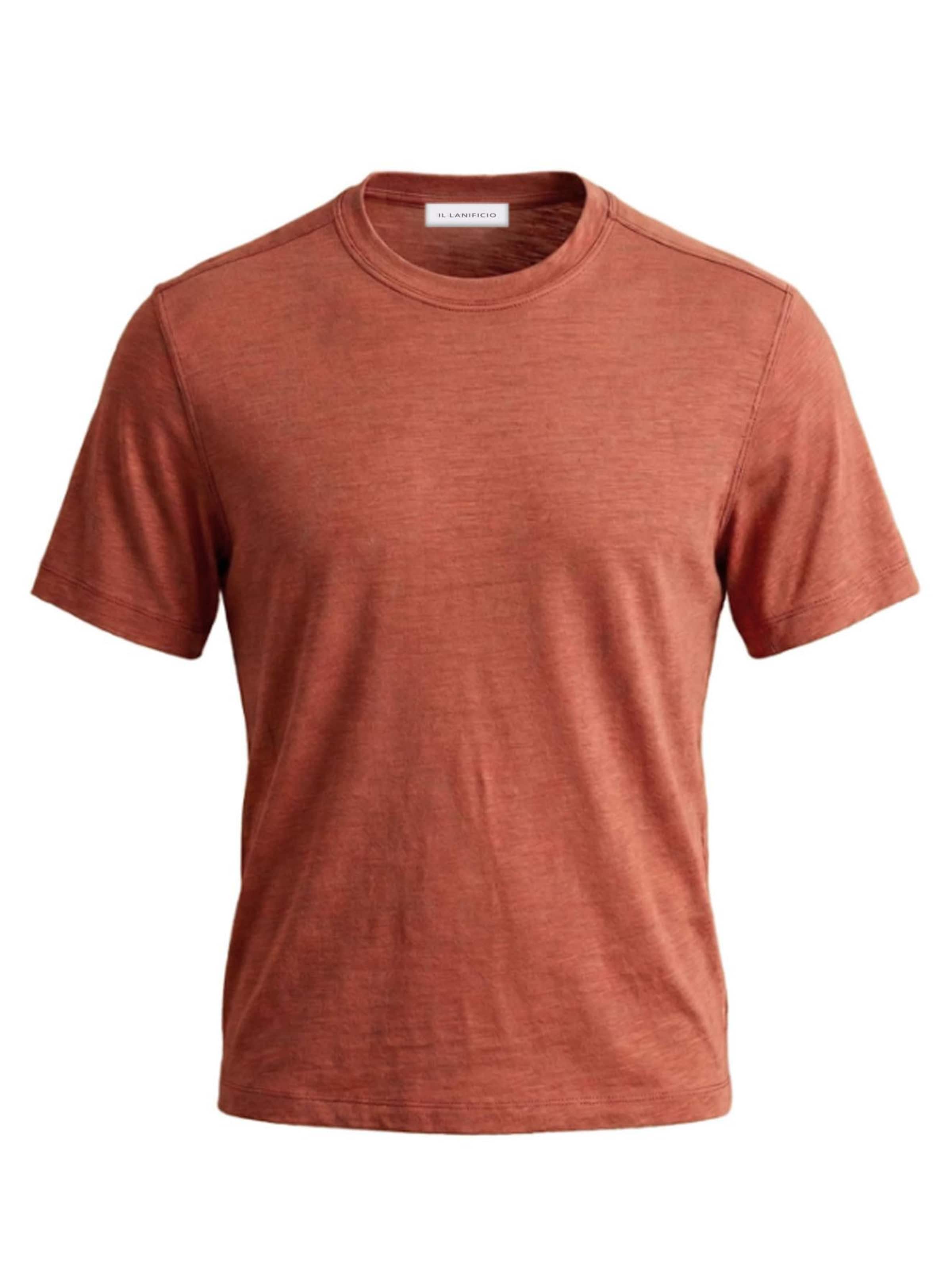 Il Lanificio Performance Shirt in Red: front