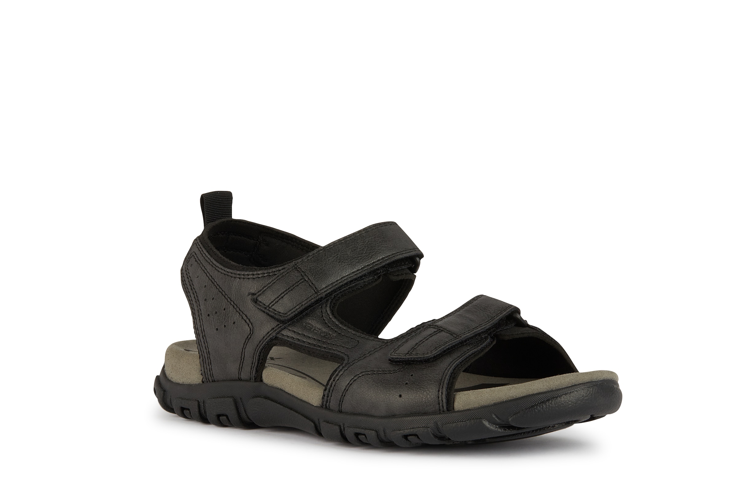 GEOX Sandals in Black: front