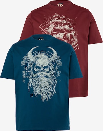 JP1880 T-Shirt in Blau: Vorderseite