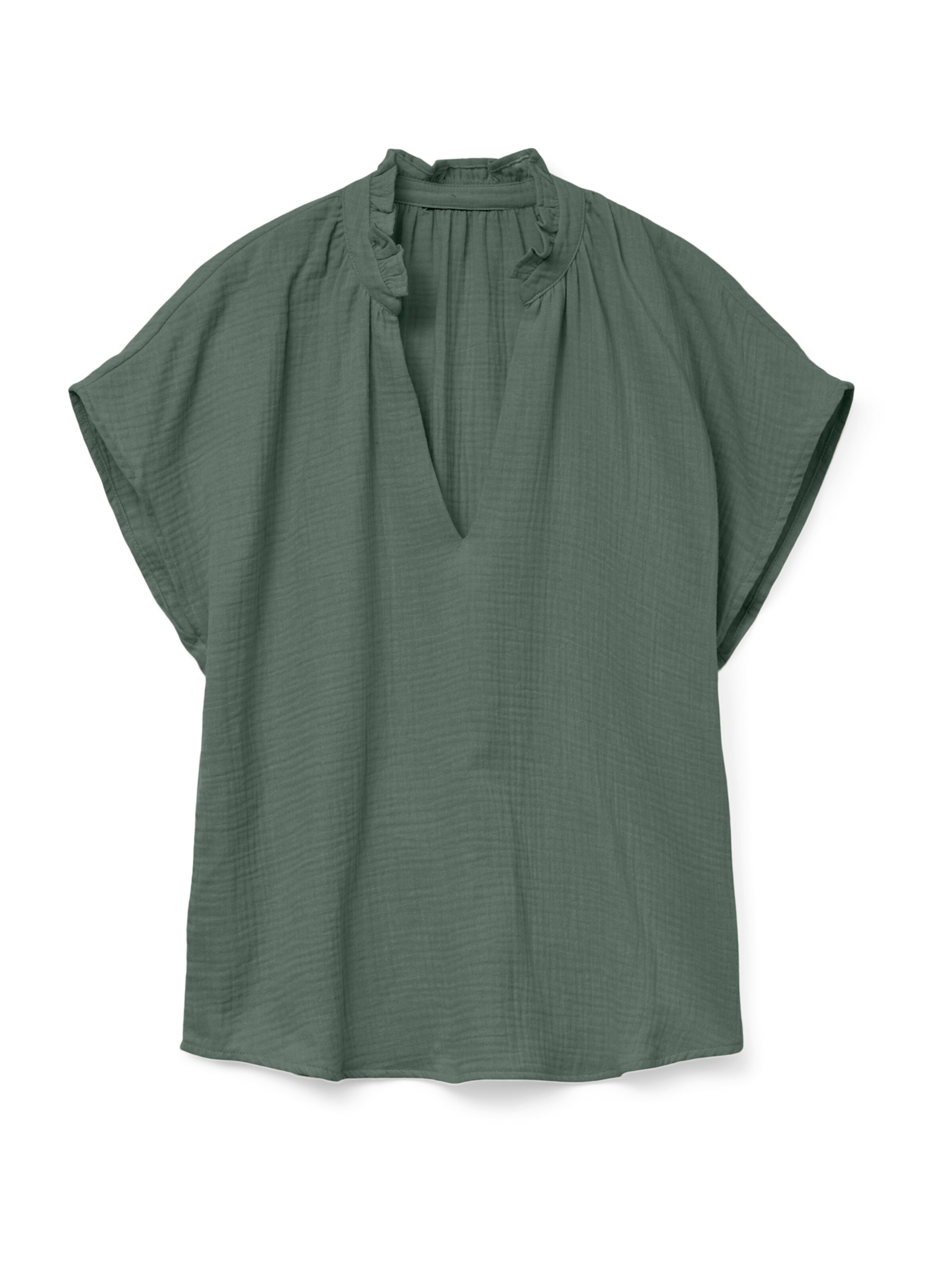 Bluză 'VMNATALI' de la VERO MODA pe verde: față