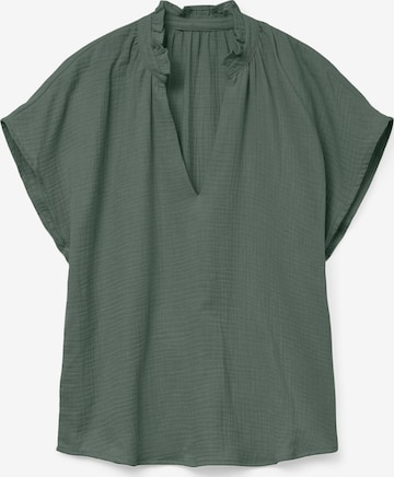 Bluză 'VMNATALI' de la VERO MODA pe verde: față