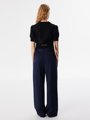 Twist Jumpsuit in Blue