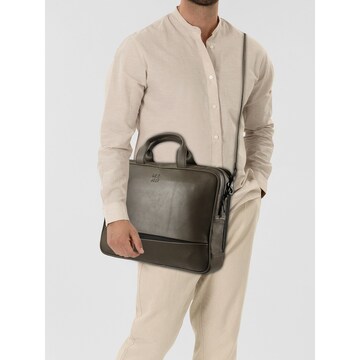 Borsa portadocumenti 'City Lights' di Harbour 2nd in grigio: frontale