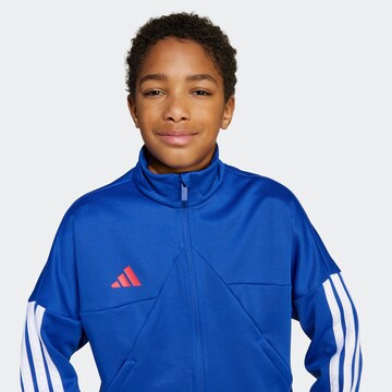 ADIDAS SPORTSWEAR Athletic Jacket 'Hot' in Blue