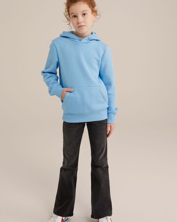 WE Fashion Свитшот в Синий