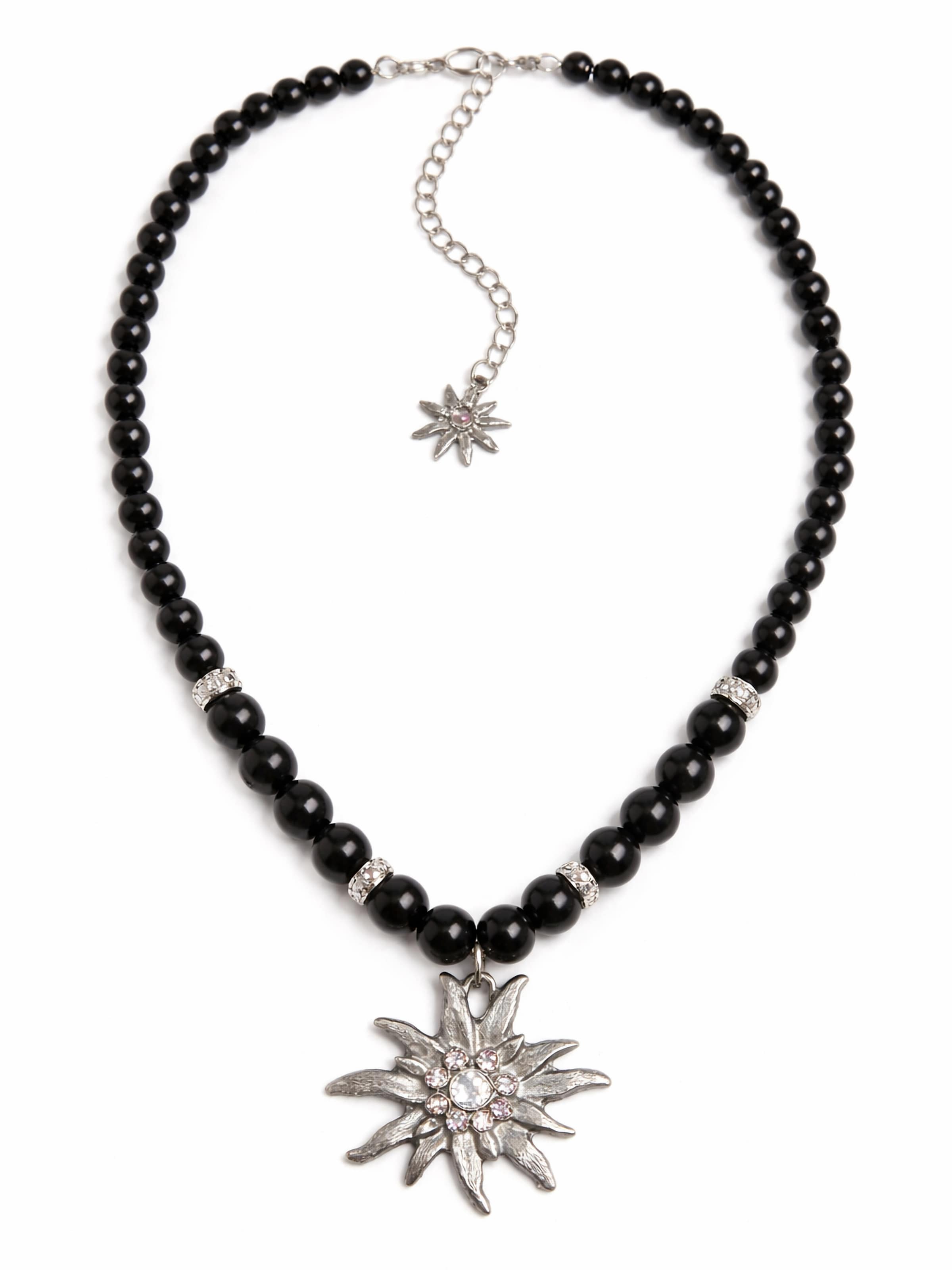 Allgäu Rebell Necklace 'Heidi' in Black