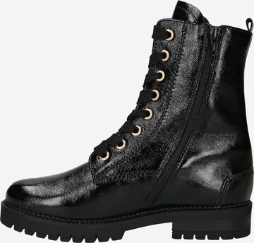 GABOR Lace-Up Ankle Boots in Black