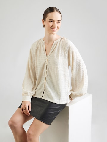 VILA Pusero 'VIBABERA' värissä beige: etupuoli