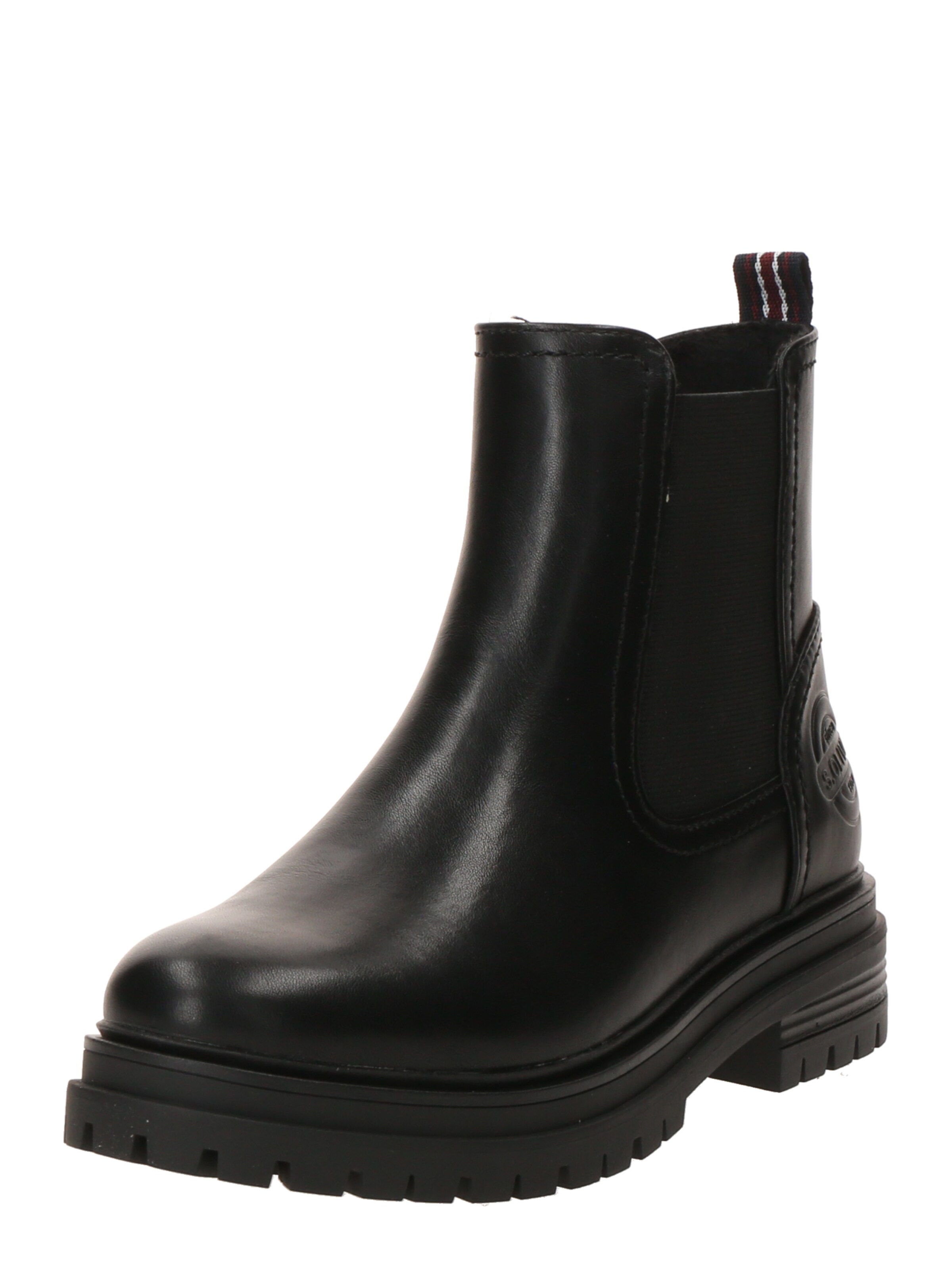 s.Oliver Stiefelette in Schwarz: Vorderseite