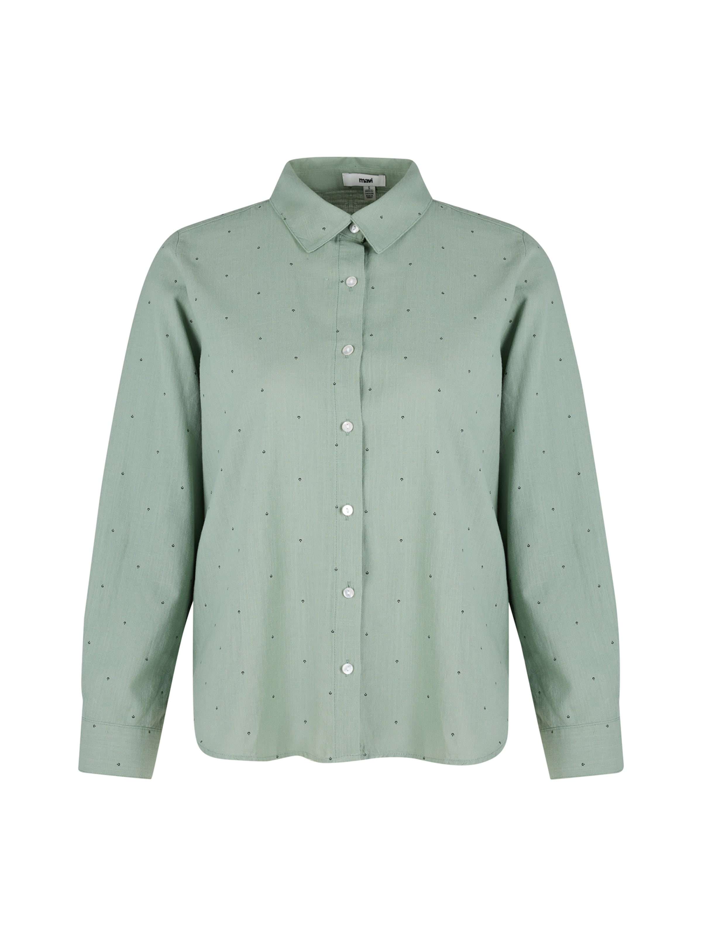 Mavi Shirt in Green: front