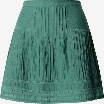 Pepe Jeans - Falda 'Deborah' en verde: frente