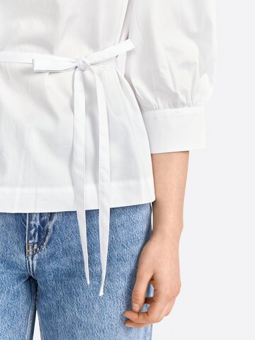 Chemisier Rich & Royal en blanc