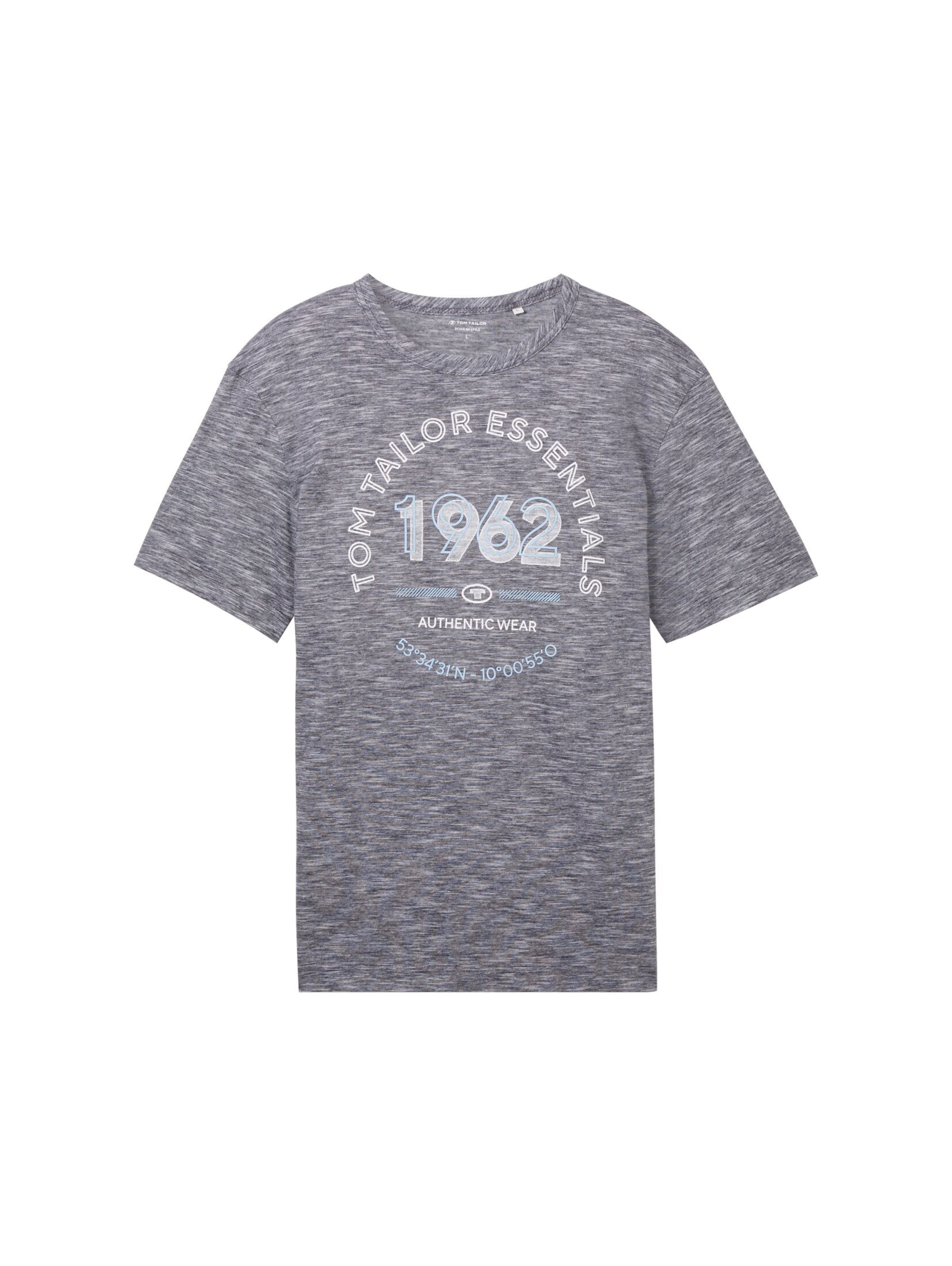 TOM TAILOR T-Shirt in Blau: Vorderseite