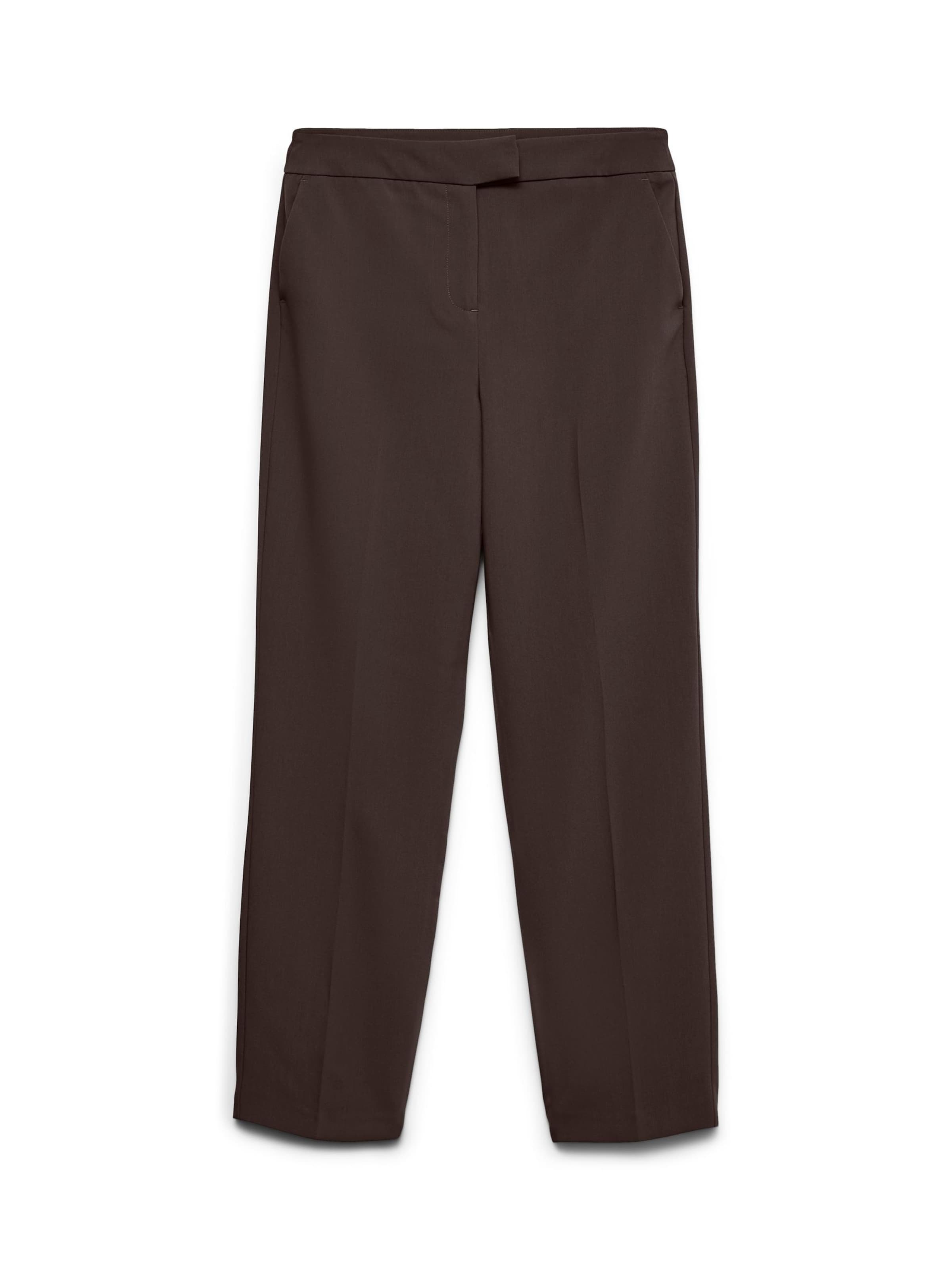 VERO MODA Regular Pantalon 'VMMagnolia' in Bruin: voorkant
