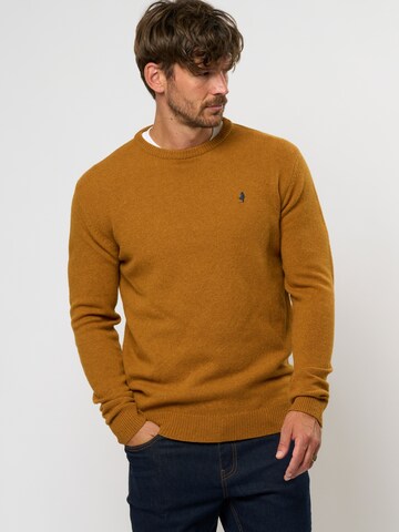 MCS Svetr 'Adrian' – hnědá: přední strana