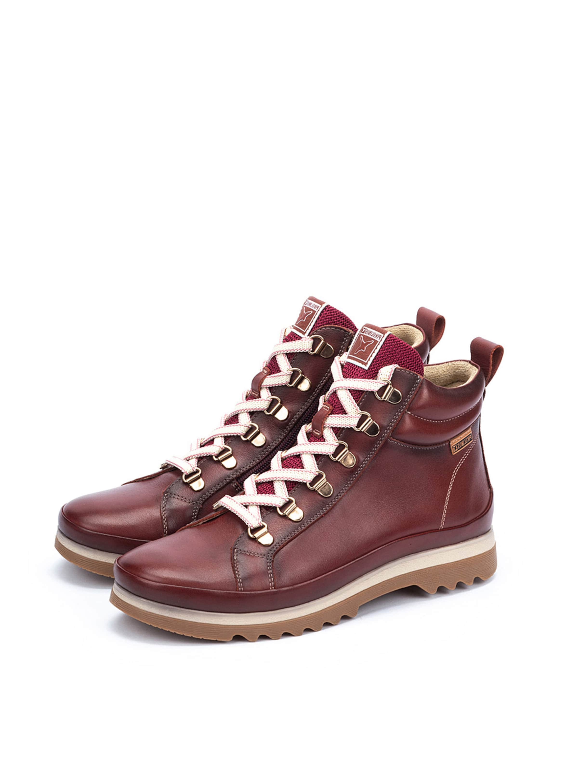 PIKOLINOS Lace-up bootie ' VIGO' in Red