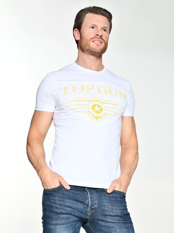 TOP GUN Shirt in Wit
