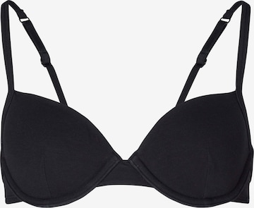 Skiny Bra in Black: front