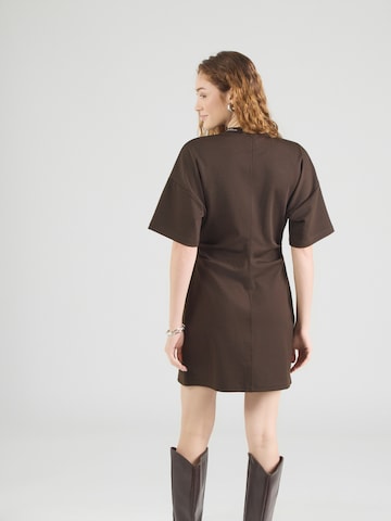 Calvin Klein Jeans Kleid in Braun