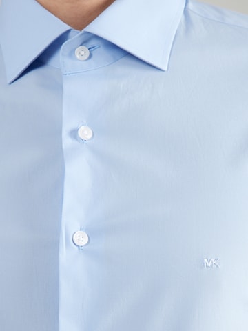 Coupe slim Chemise Michael Kors en bleu