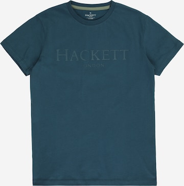 Hackett London חולצות בכחול: מלפנים