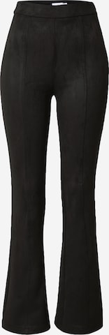 VILA Flared Pants 'Vighita' in Black: front