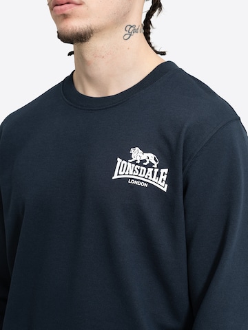 Sweat-shirt 'LONGRIDGE' LONSDALE en bleu