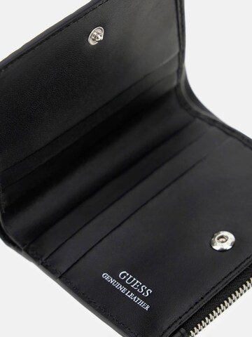 GUESS Peňaženka 'TORINO BIFOLD TOP ZIP' - Čierna