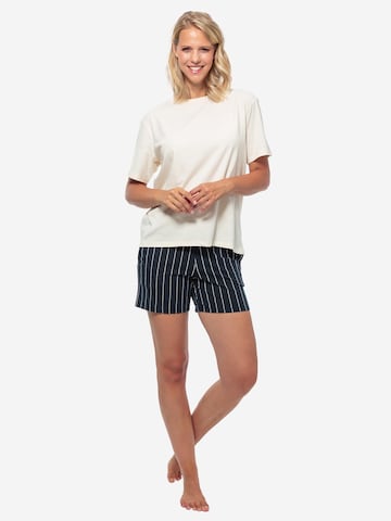 SCHIESSER Pyjama 'Organic Cotton' in Mischfarben