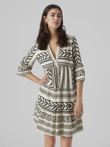 VERO MODA Kleid in Beige: Vorderseite