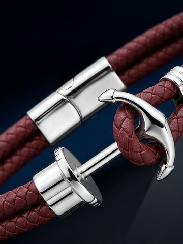 Bracelet 'MARITIMES' UNIQAL en rouge