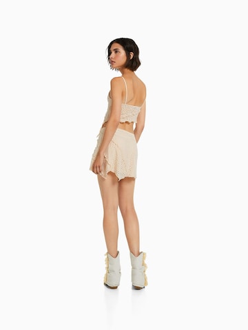 Bershka Toppi värissä beige