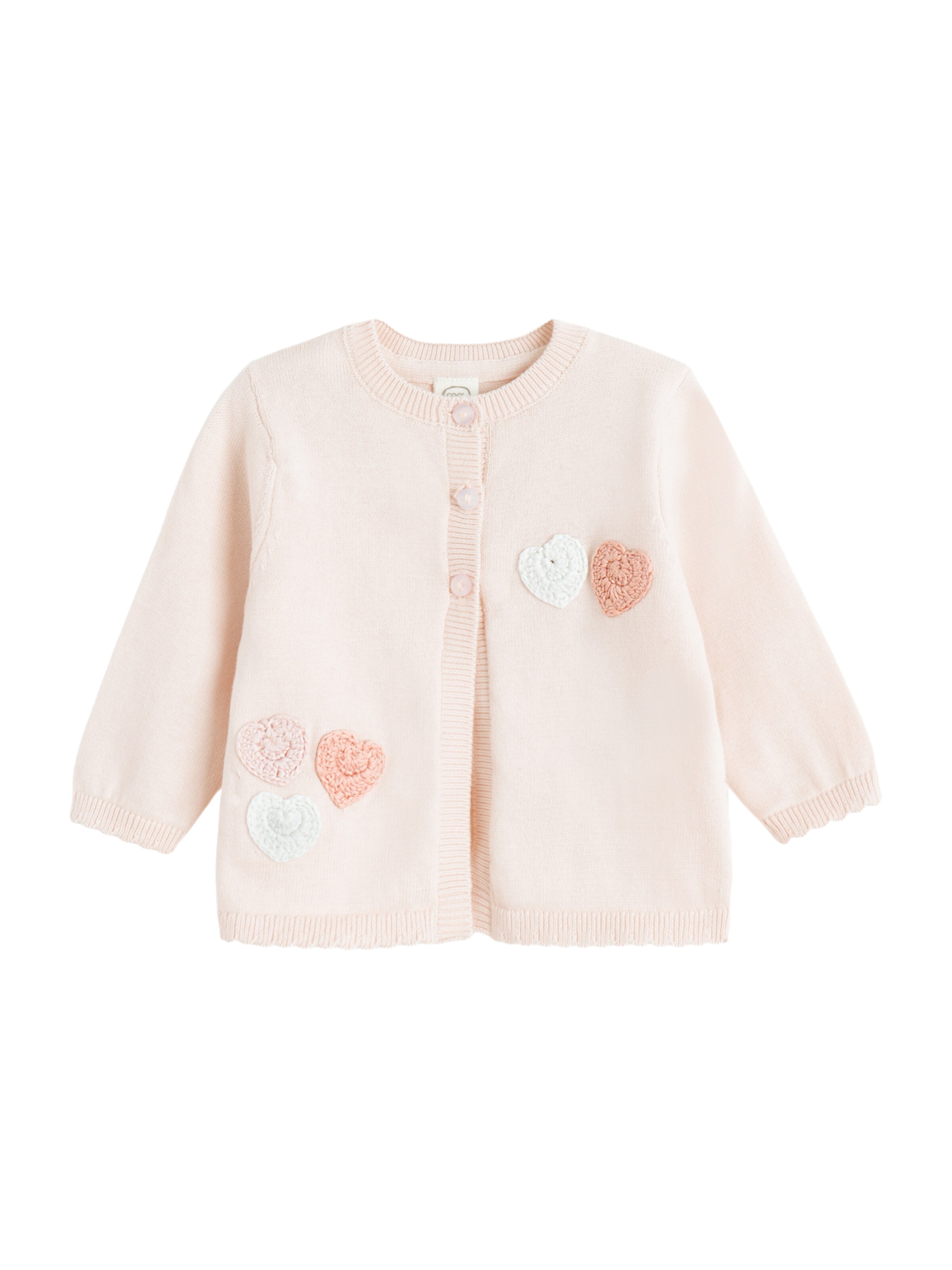 Cool Club Sweatjacke in Pink: Vorderseite