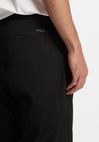 HUGO Regular Pants 'Cerwin' in Black
