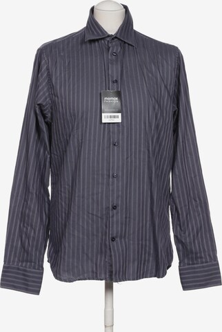 SEIDENSTICKER Button Up Shirt in M in Blue: front