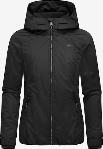Veste fonctionnelle 'Dizzie' Ragwear en noir : devant