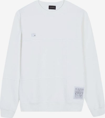 Scalpers Sweatshirt in schwarz / weiß, Produktansicht