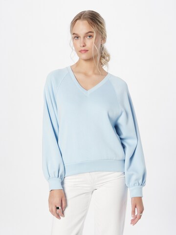 MSCH COPENHAGEN Sweatshirt 'Nelina' in Blauw: voorkant