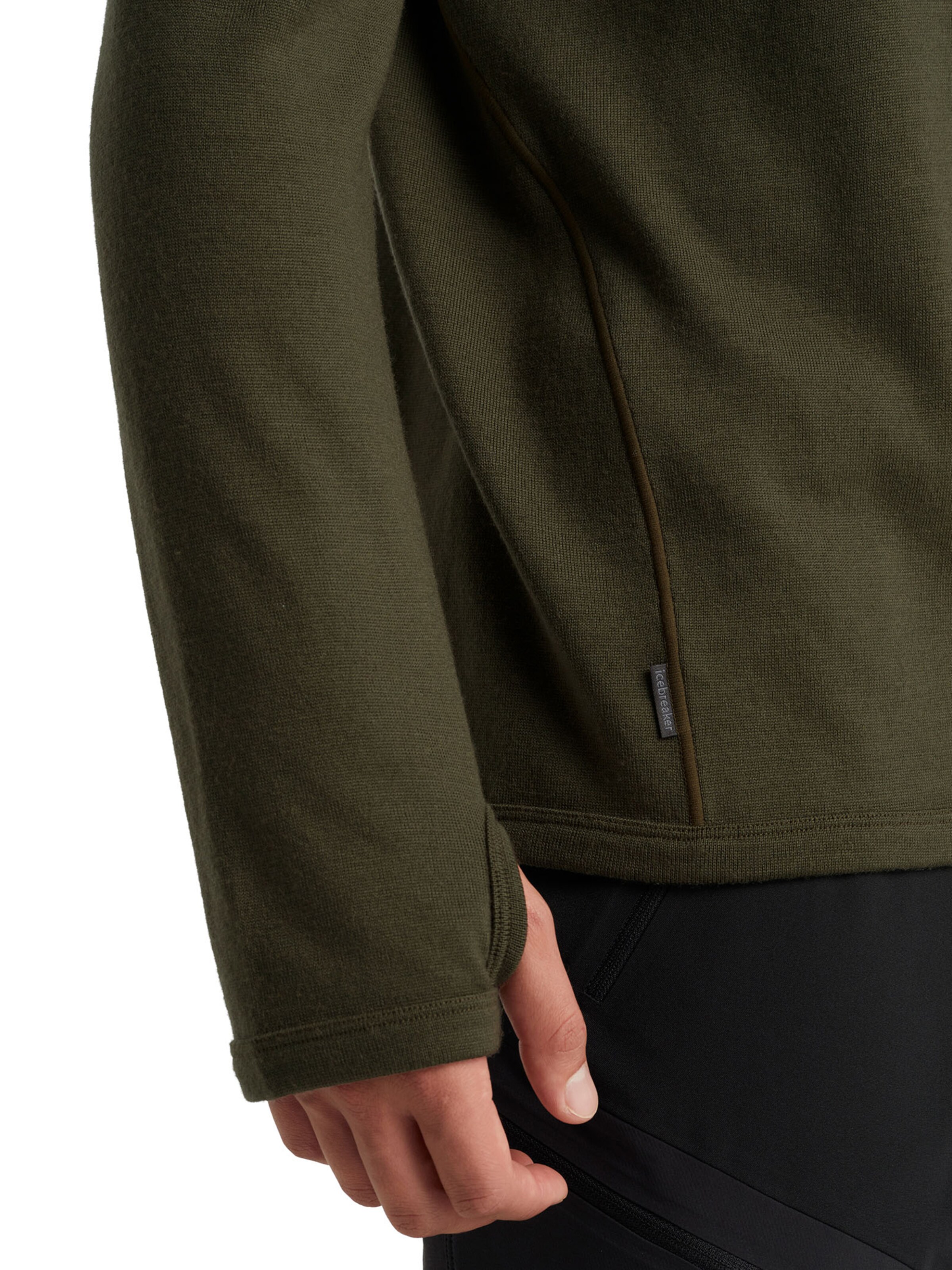 ICEBREAKERSportska sweater majica 'Original' - zelena boja