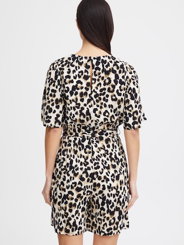 ICHI Jumpsuit 'Marrakech' in Beige