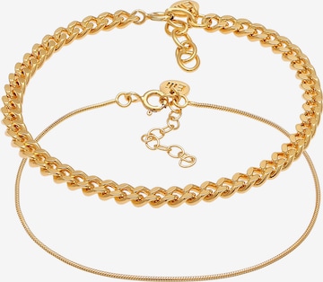 ELLI PREMIUM Sieraden set in Goud: voorkant