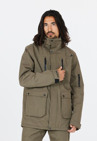 Whistler Outdoor jacket 'Wander' in Green: front