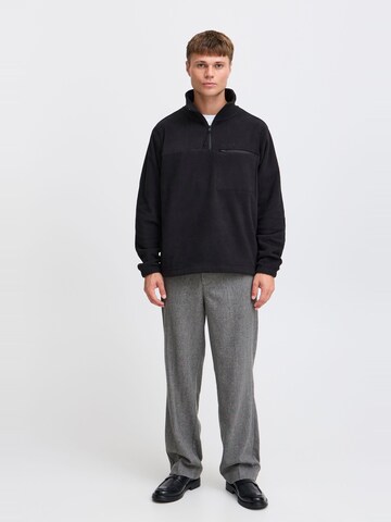 Giacca di pile 'Noobert' di !Solid in nero: frontale
