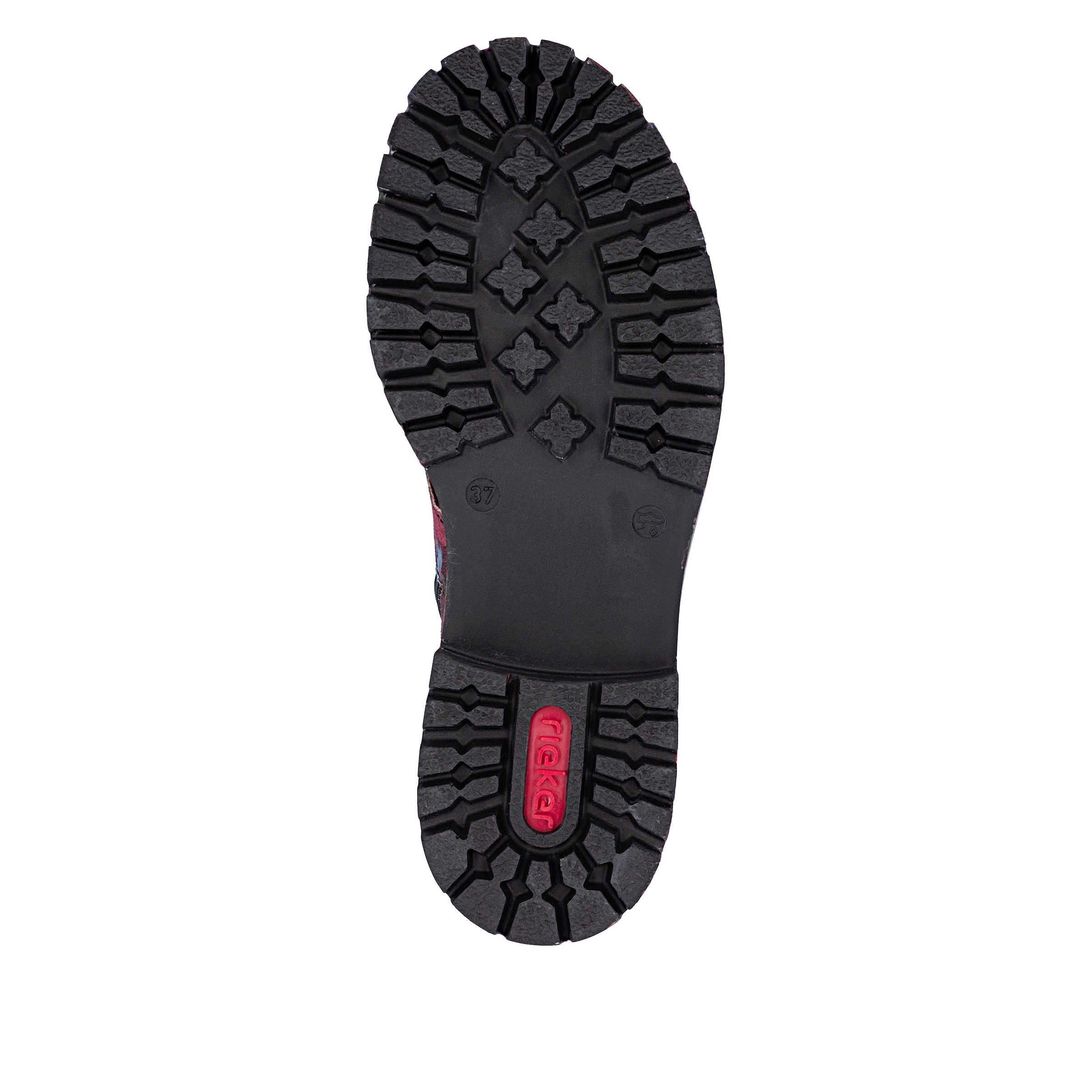 Rieker Schnürstiefelette in Pink