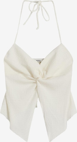 Bershka Toppi värissä valkoinen: etupuoli